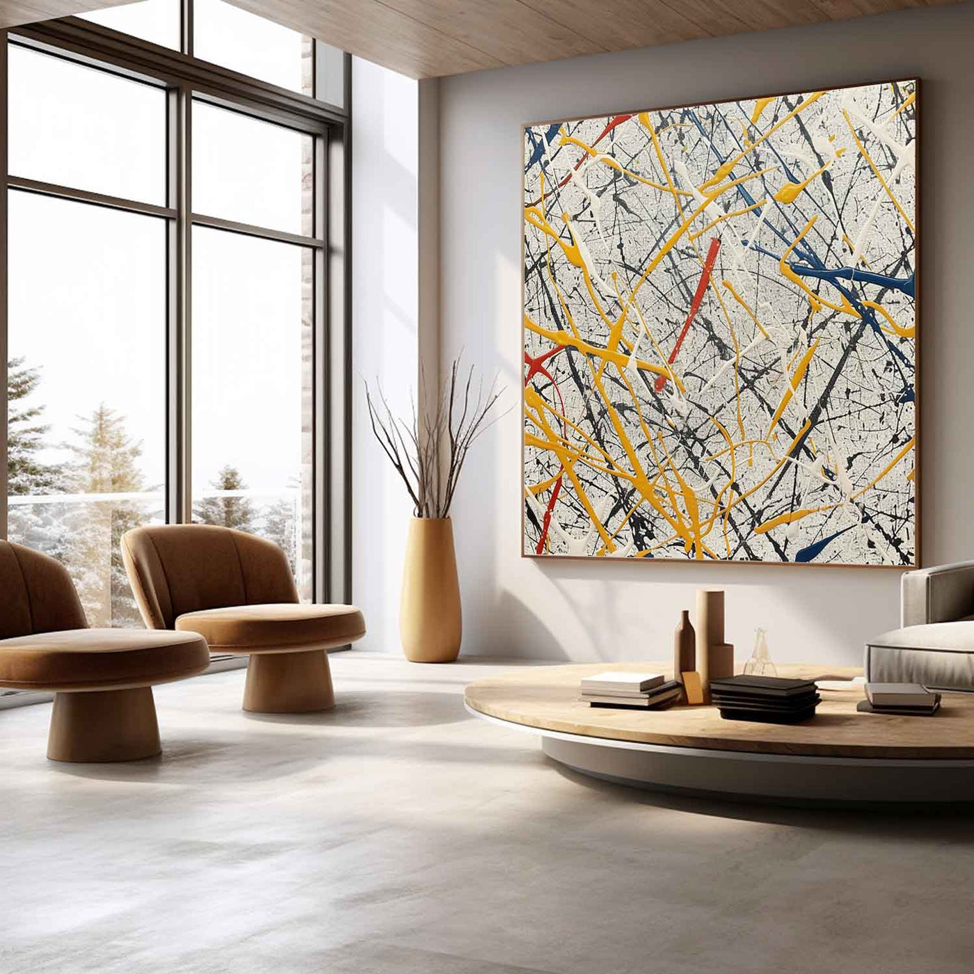 Abstract Expressionist Art #AEA044
