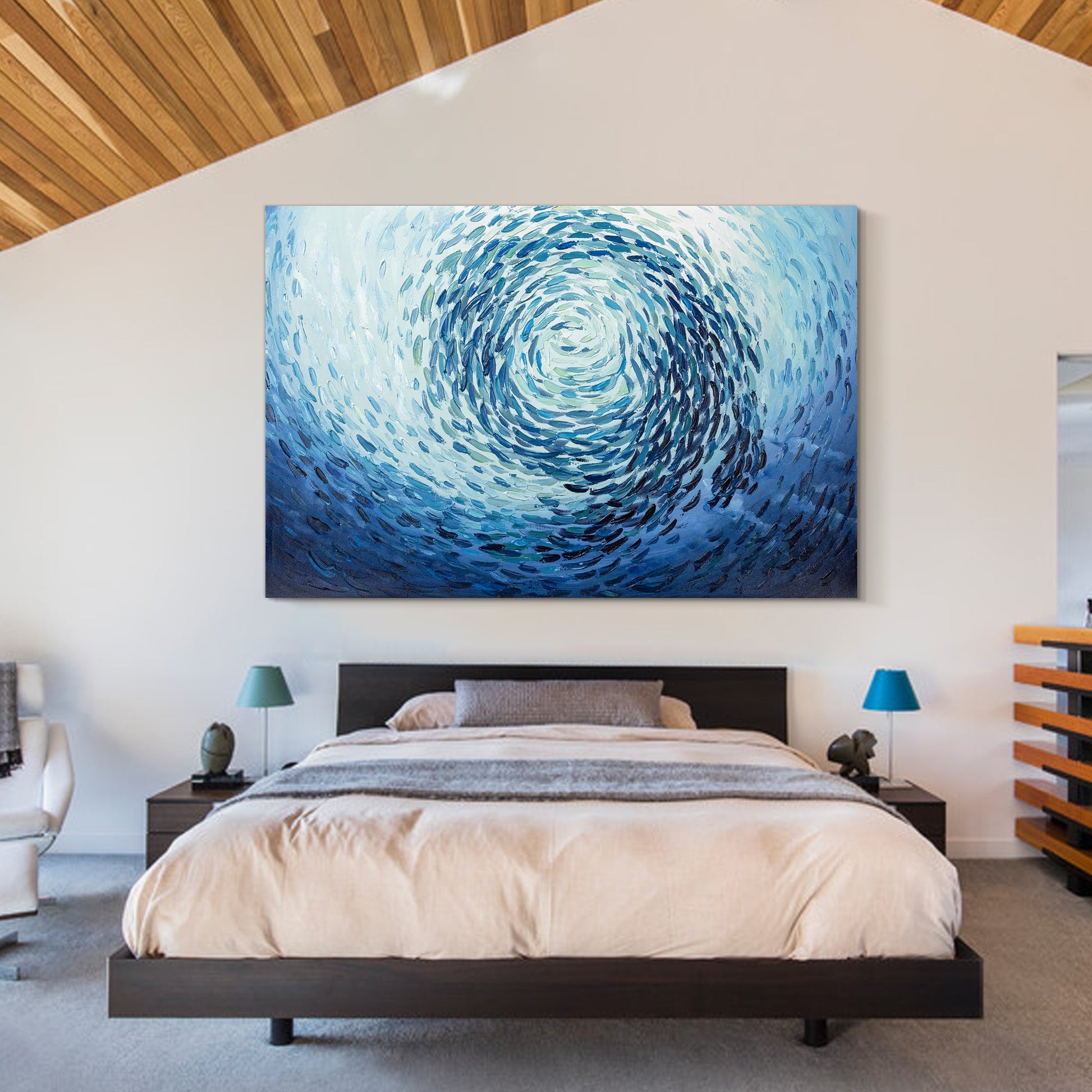 Surreal Dreamscape Oil Painting