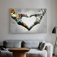 Gesture Heart Graffiti Art #GA001