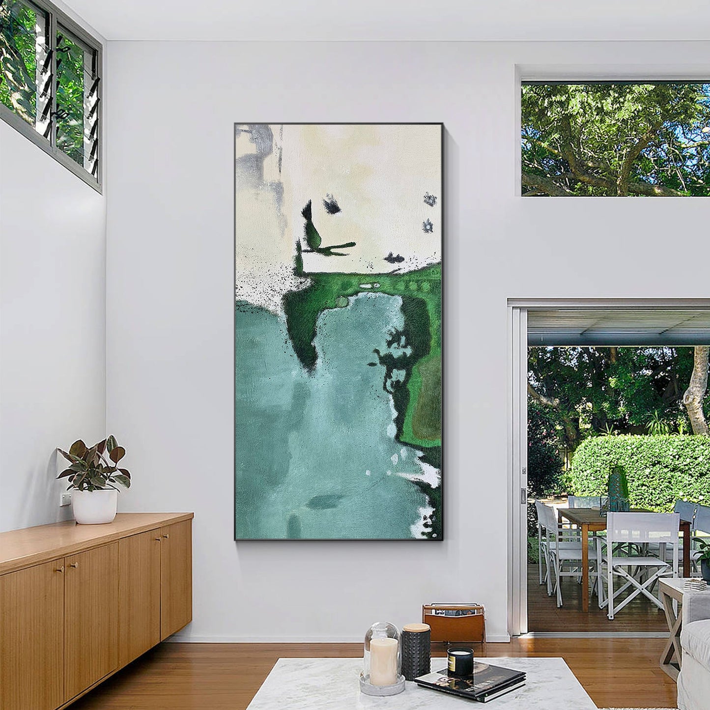 Teal Green Wall Art