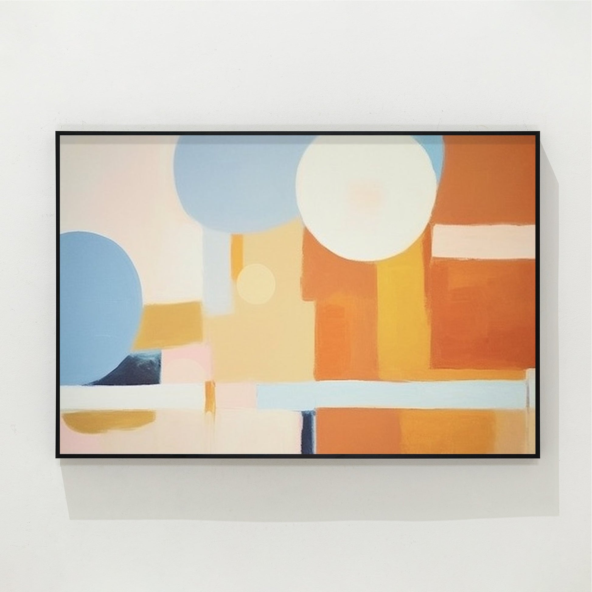 City Sunset Painting