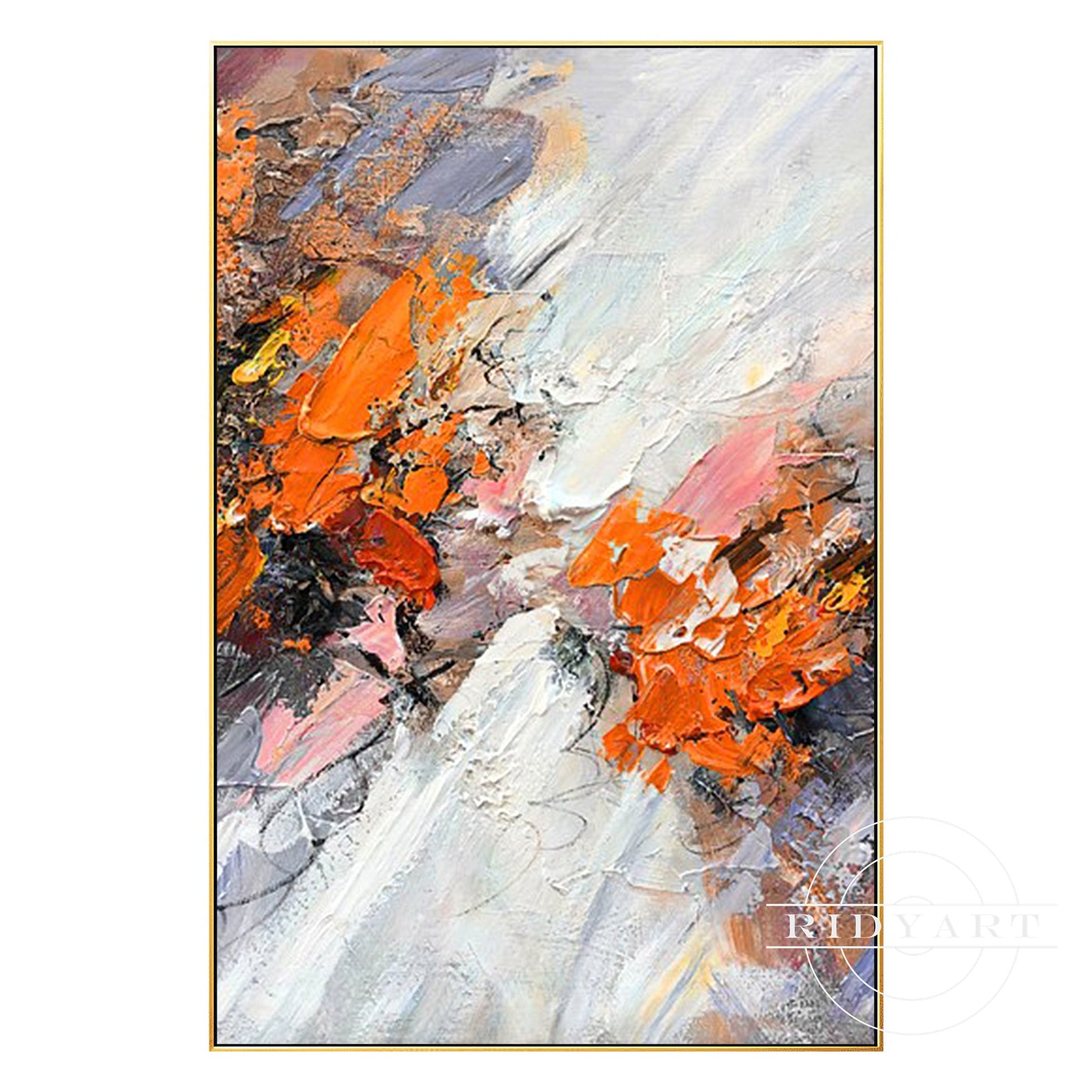 Textured Abstract Painting