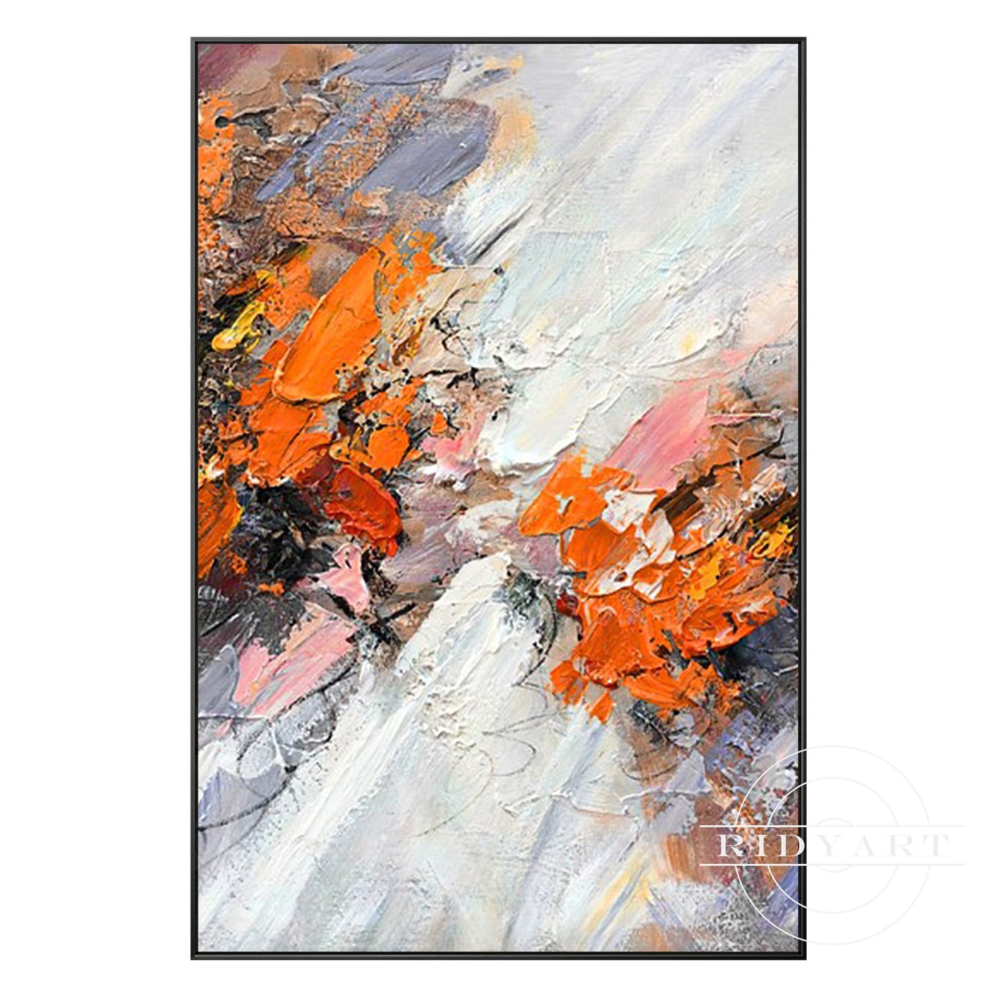 Textured Abstract Painting
