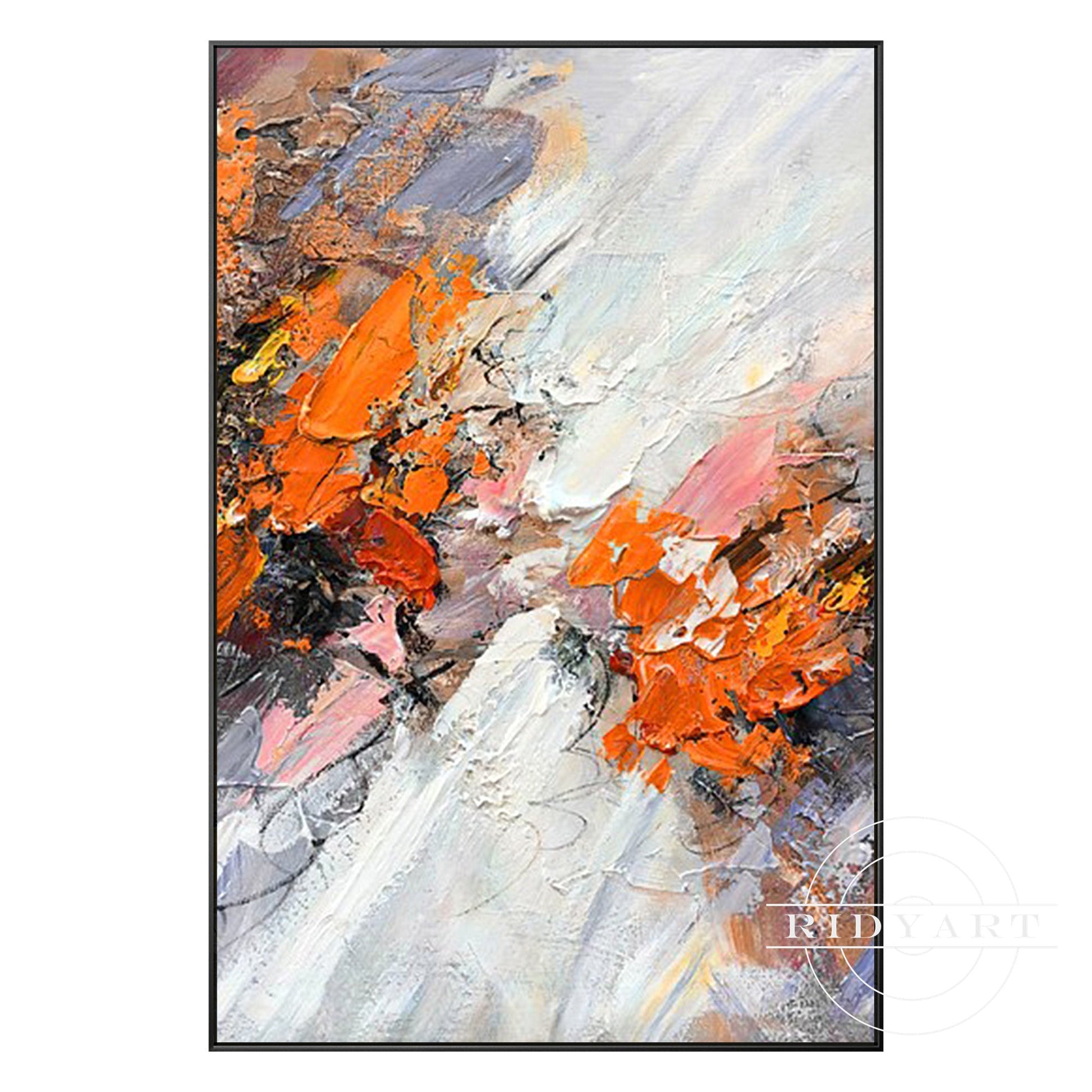 Textured Abstract Painting