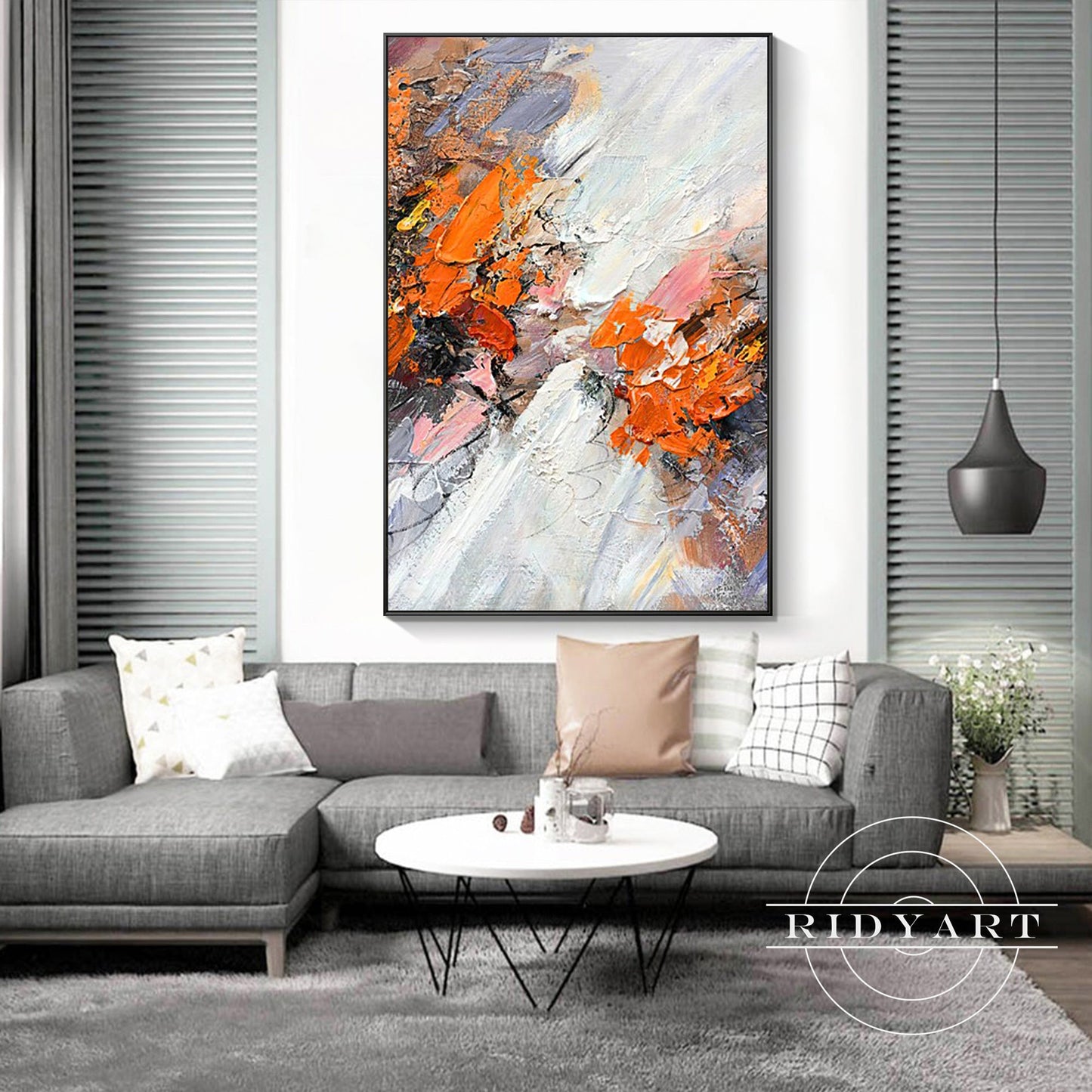 Textured Abstract Painting