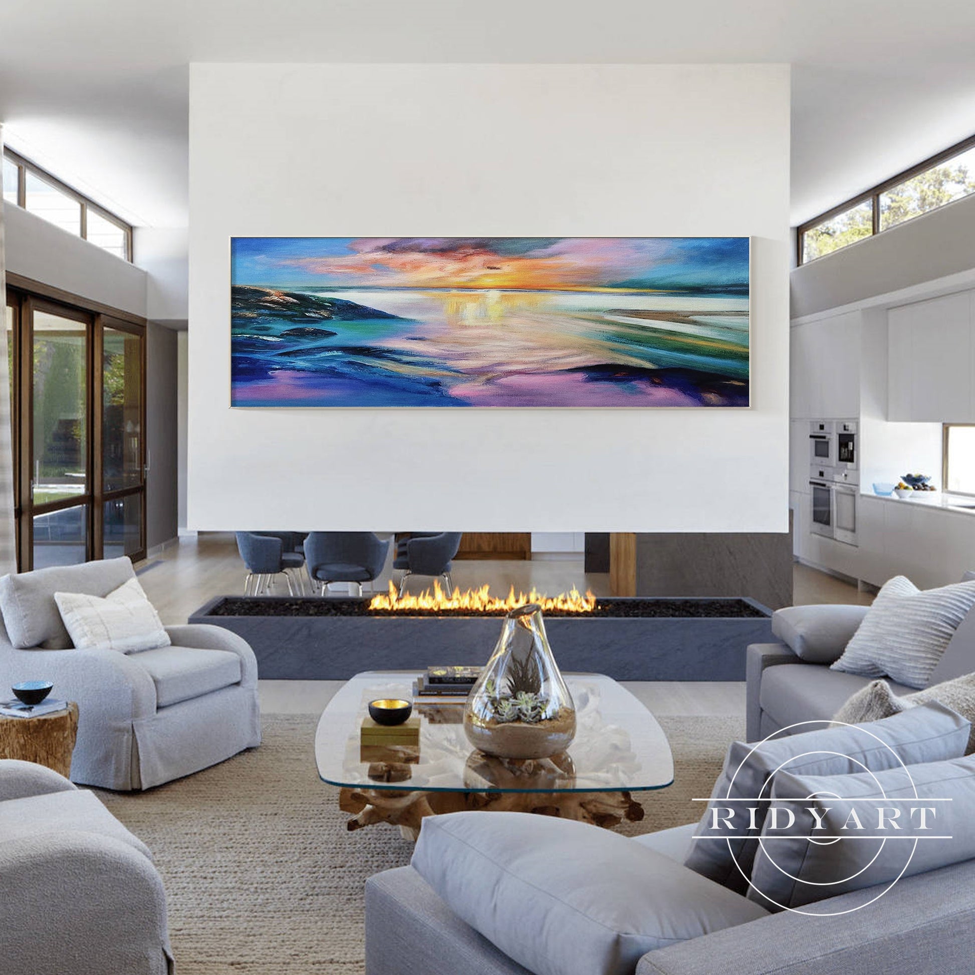 Ocean Sunrise Wall art