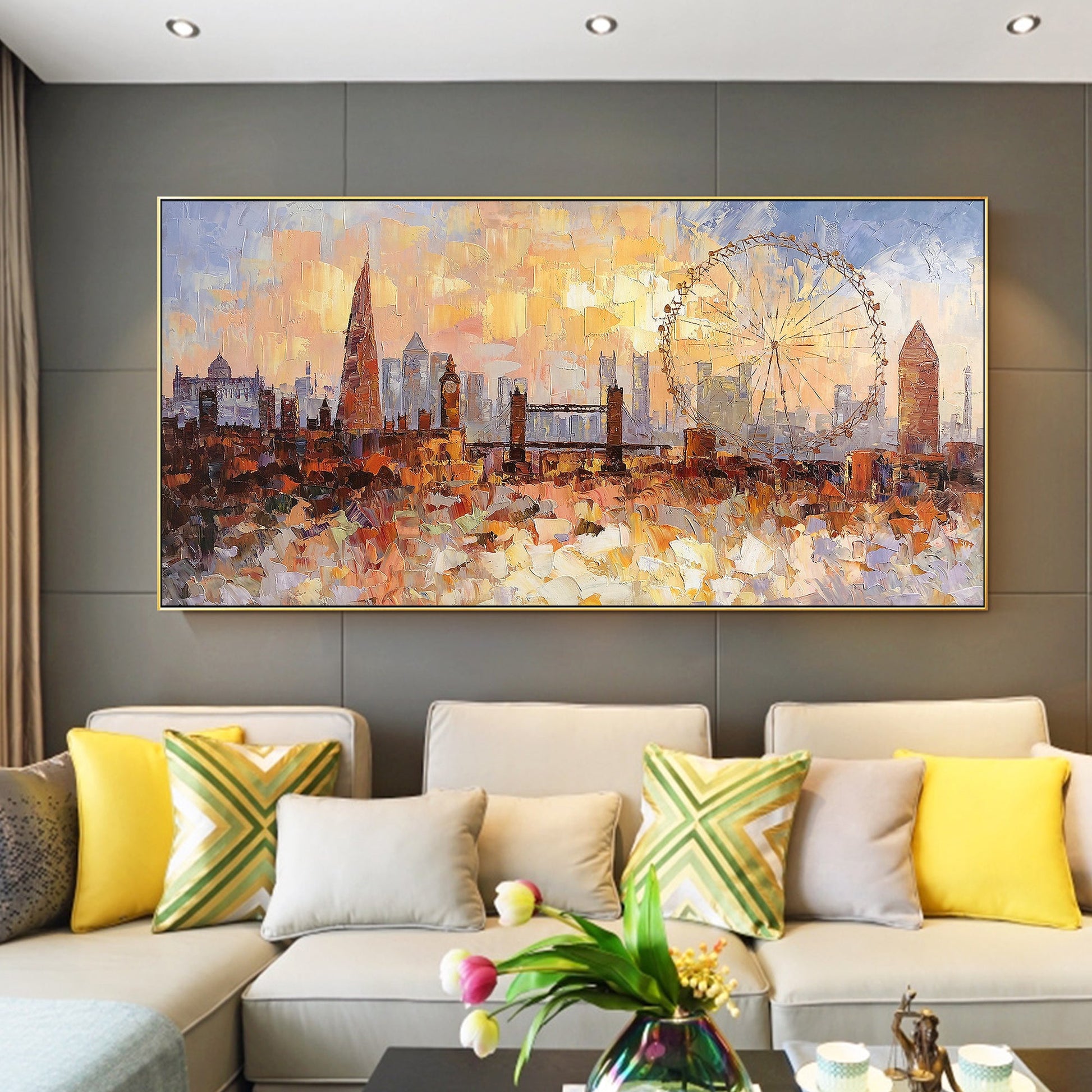 London Skyline Canvas
