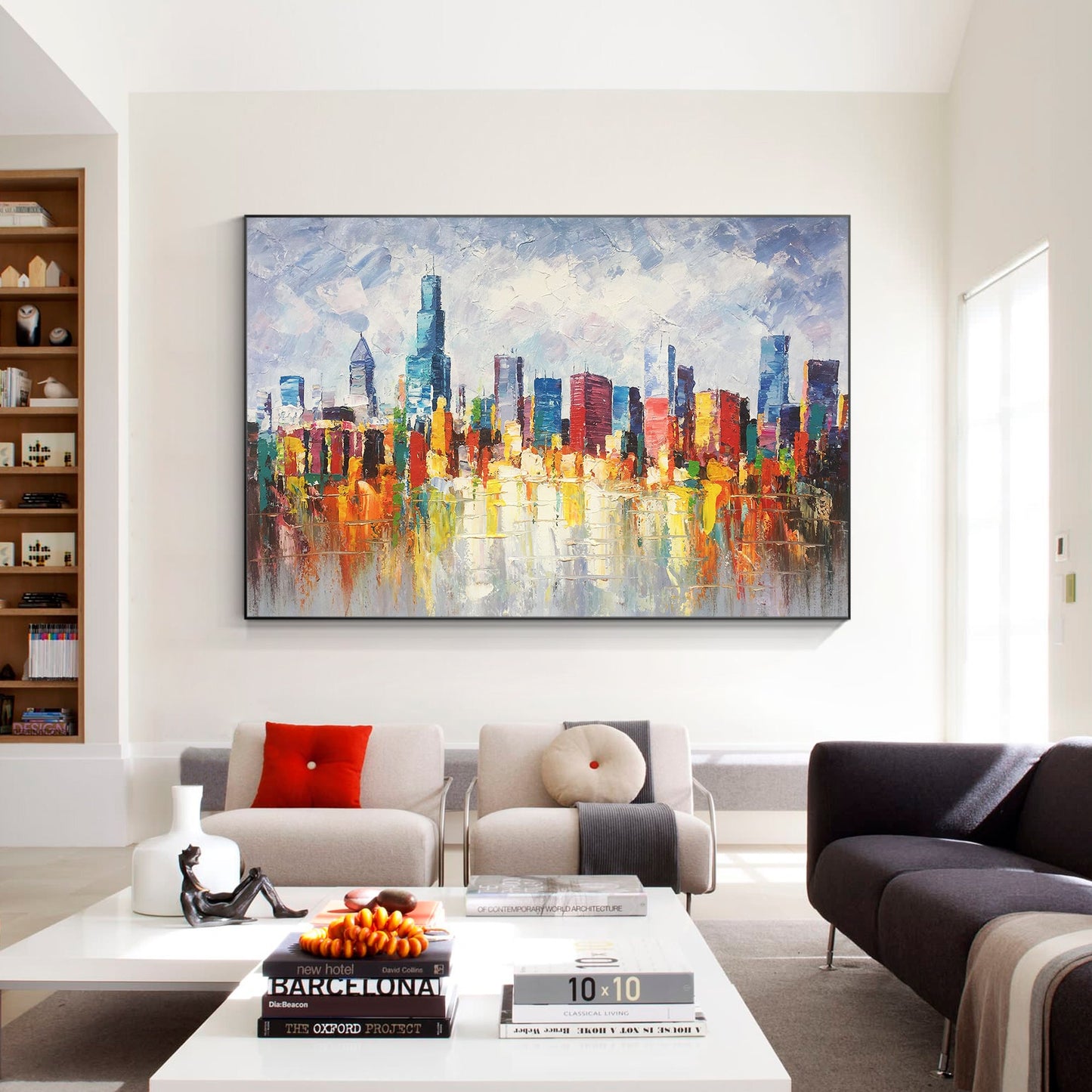 Chicago Skyline Painting