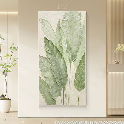 Vintage Botanical Oil Painting