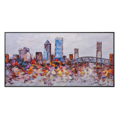 Florida Skyline  oil painting
