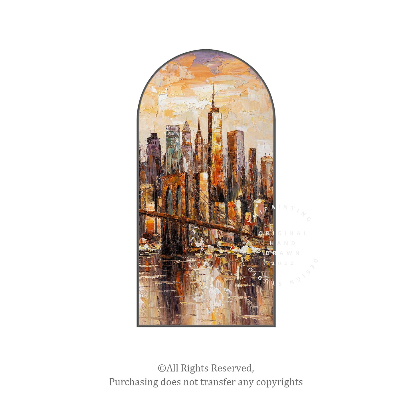 brooklyn bridge  skyline