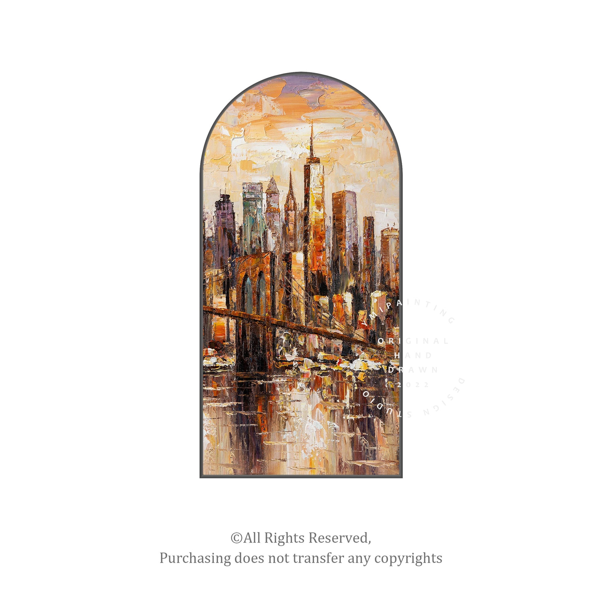 brooklyn bridge  skyline