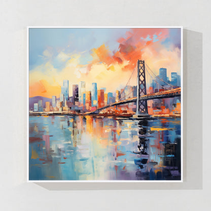 Golden Gate Bridge skyline