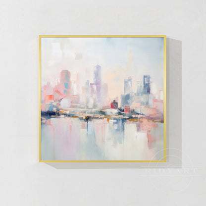 Abstract Cityscape Art