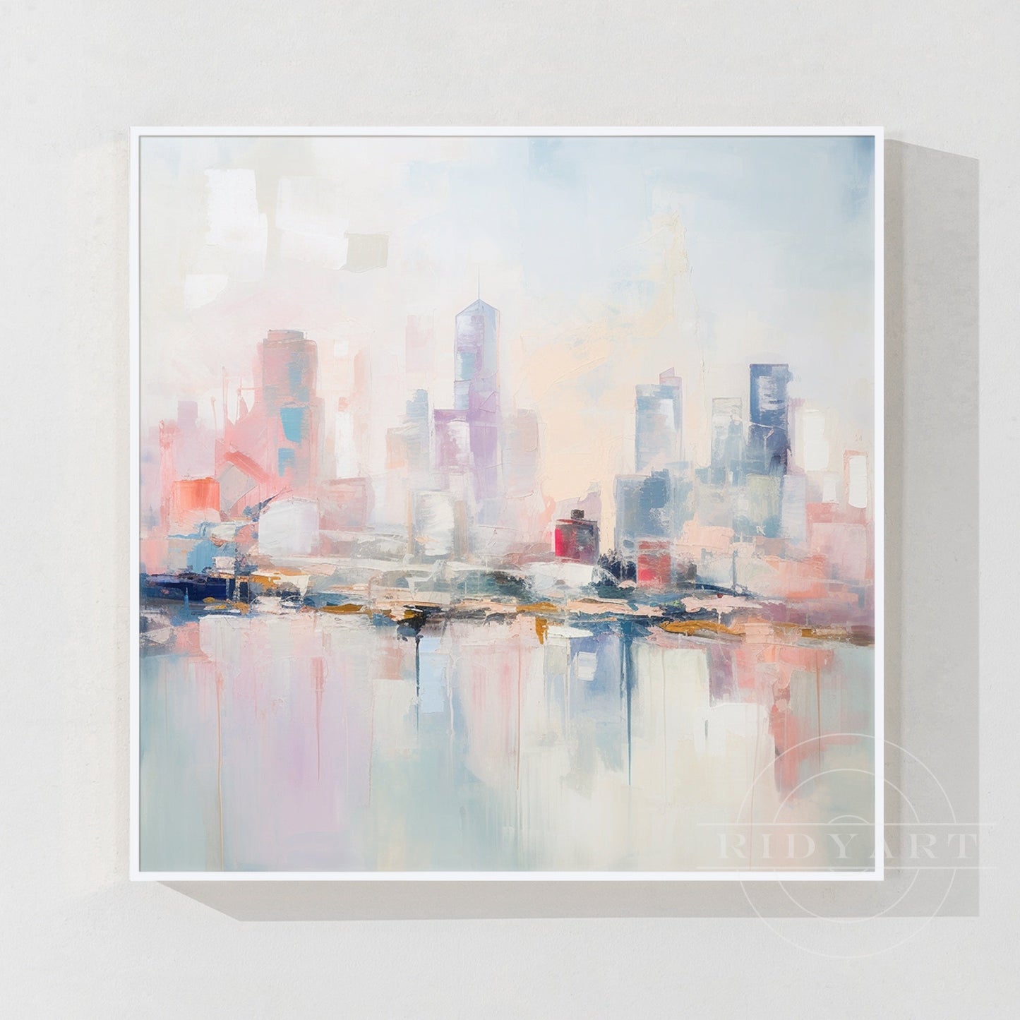 Abstract Cityscape Art