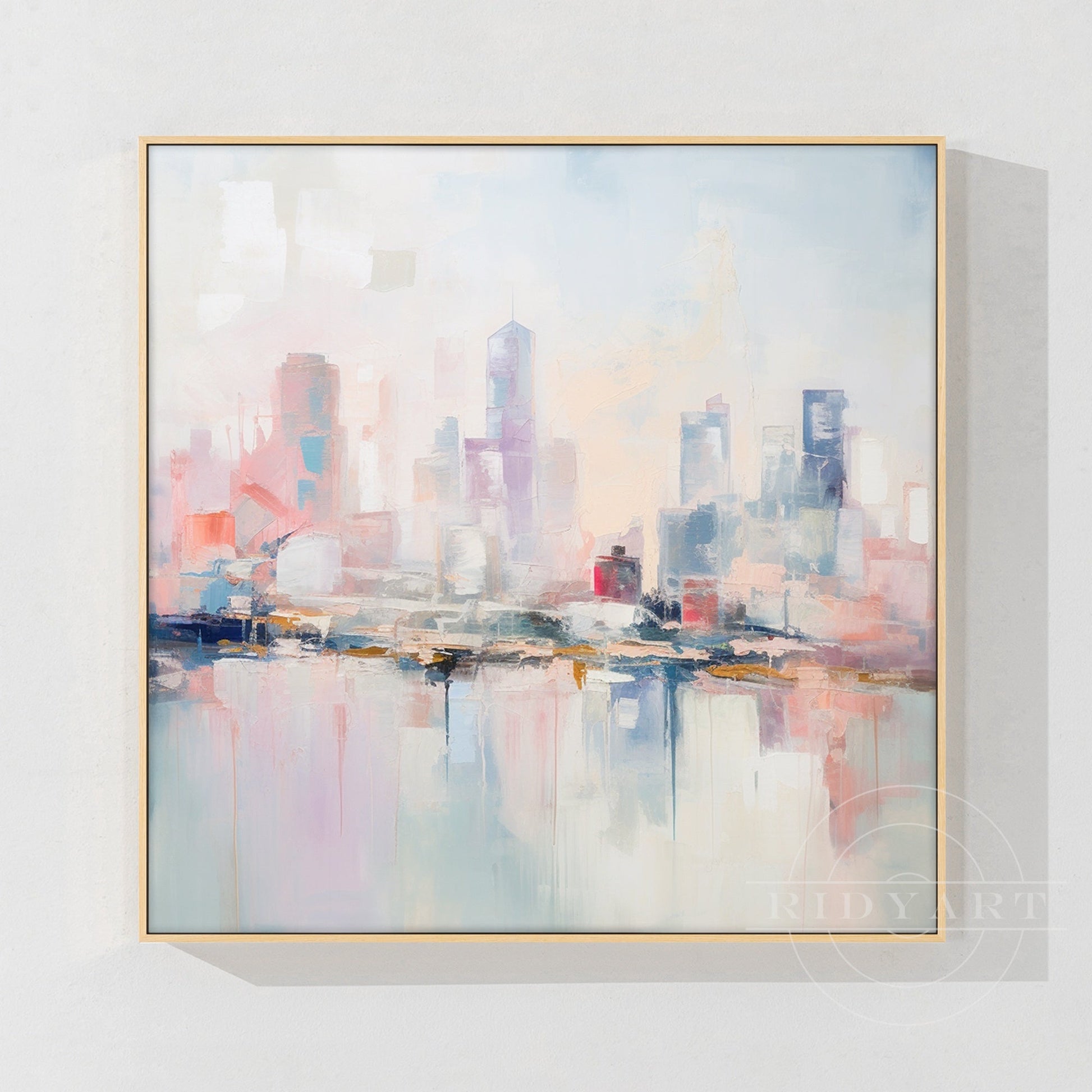 Abstract Cityscape Art