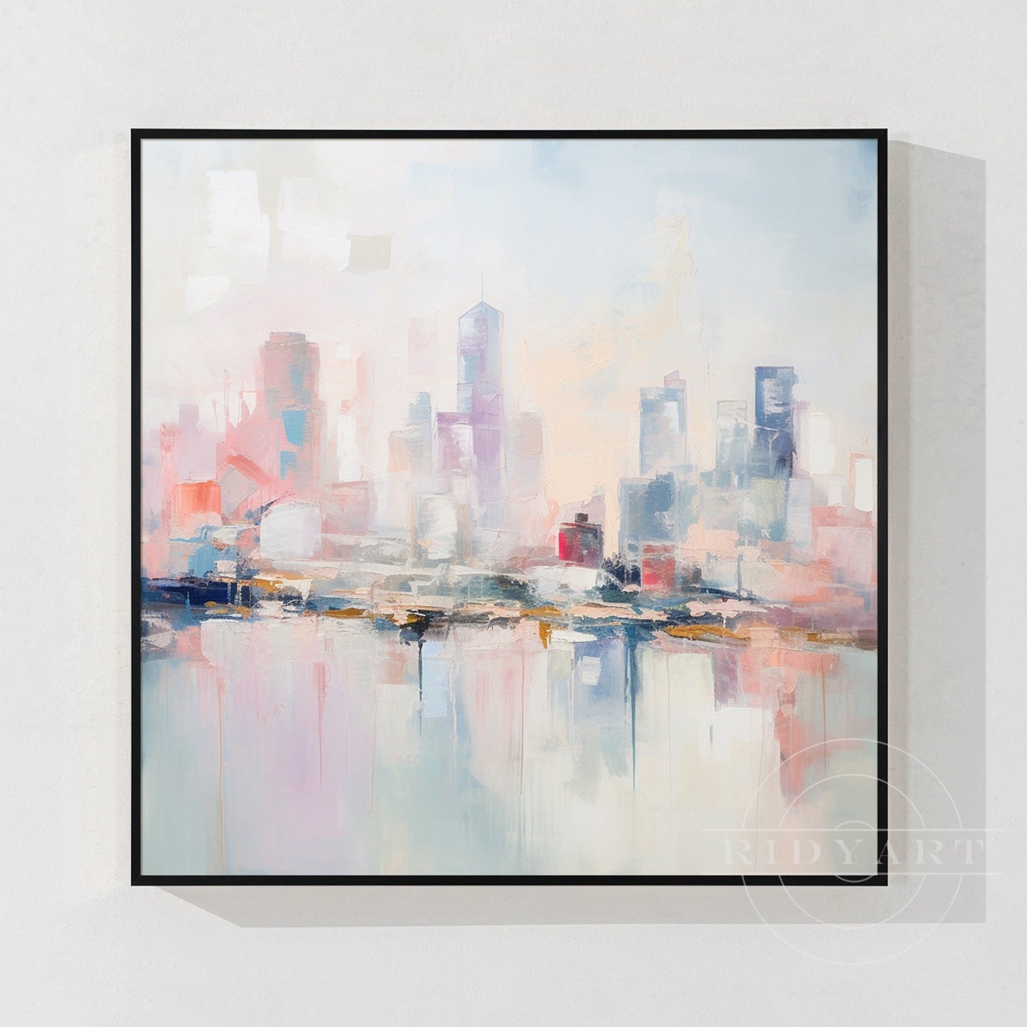 Abstract Cityscape Art