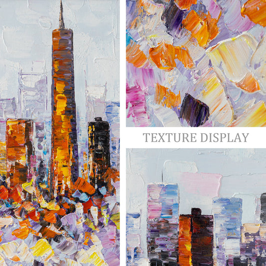 San Francisco  skyline oil paintings