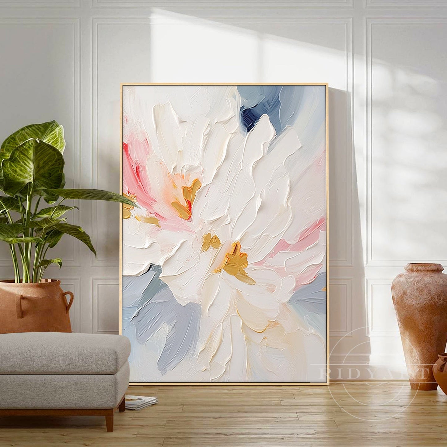 flower wall art_BAUS0909