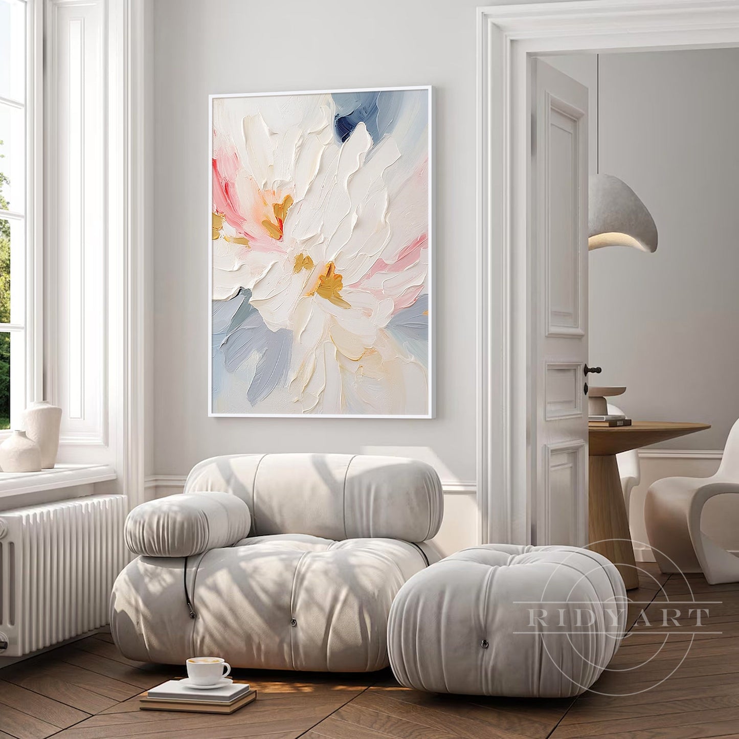 flower wall art_BAUS0909