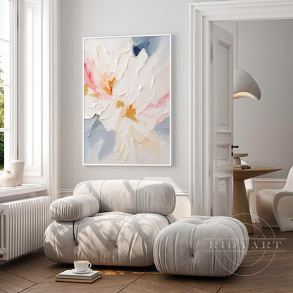 flower wall art_BAUS0909