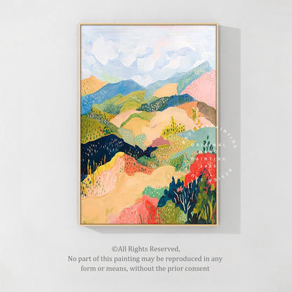 Abstract Mountain Painting_Baus0926