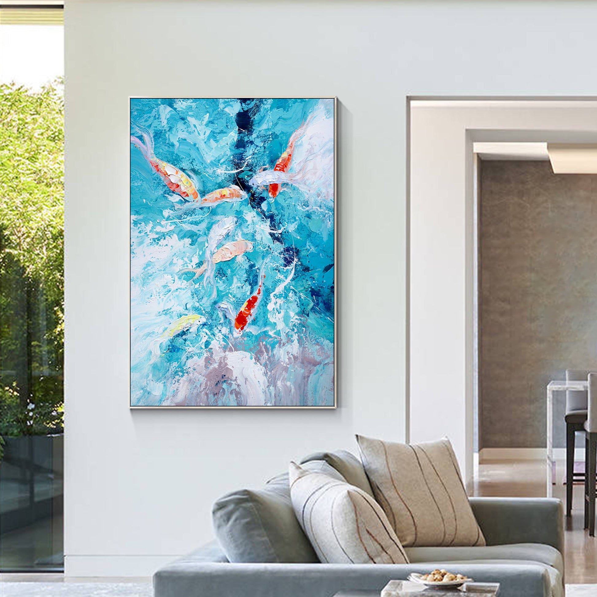 KOI Fish Painting