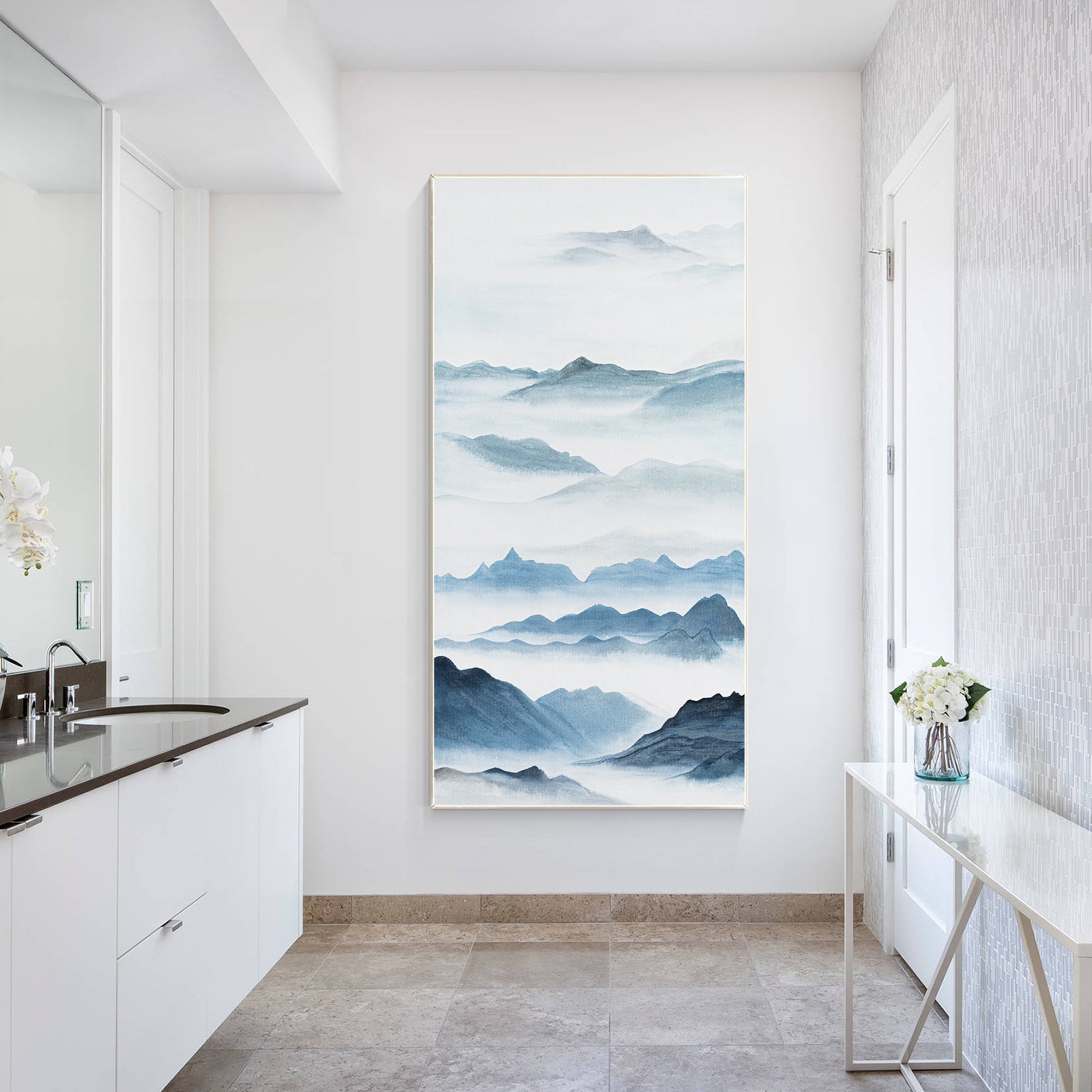 Watercolor Mountain Painting_W012