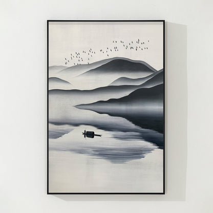 Watercolor Mountain Painting_W013