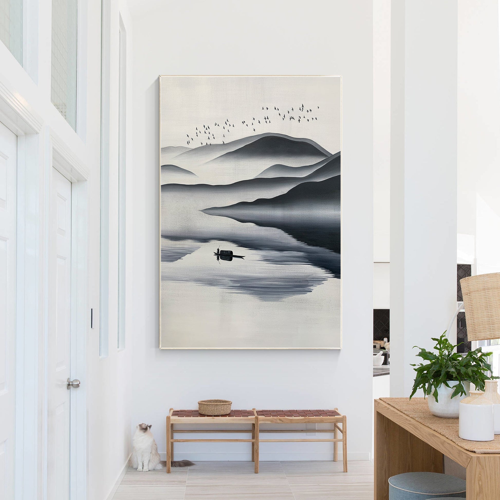 Watercolor Mountain Painting_W013