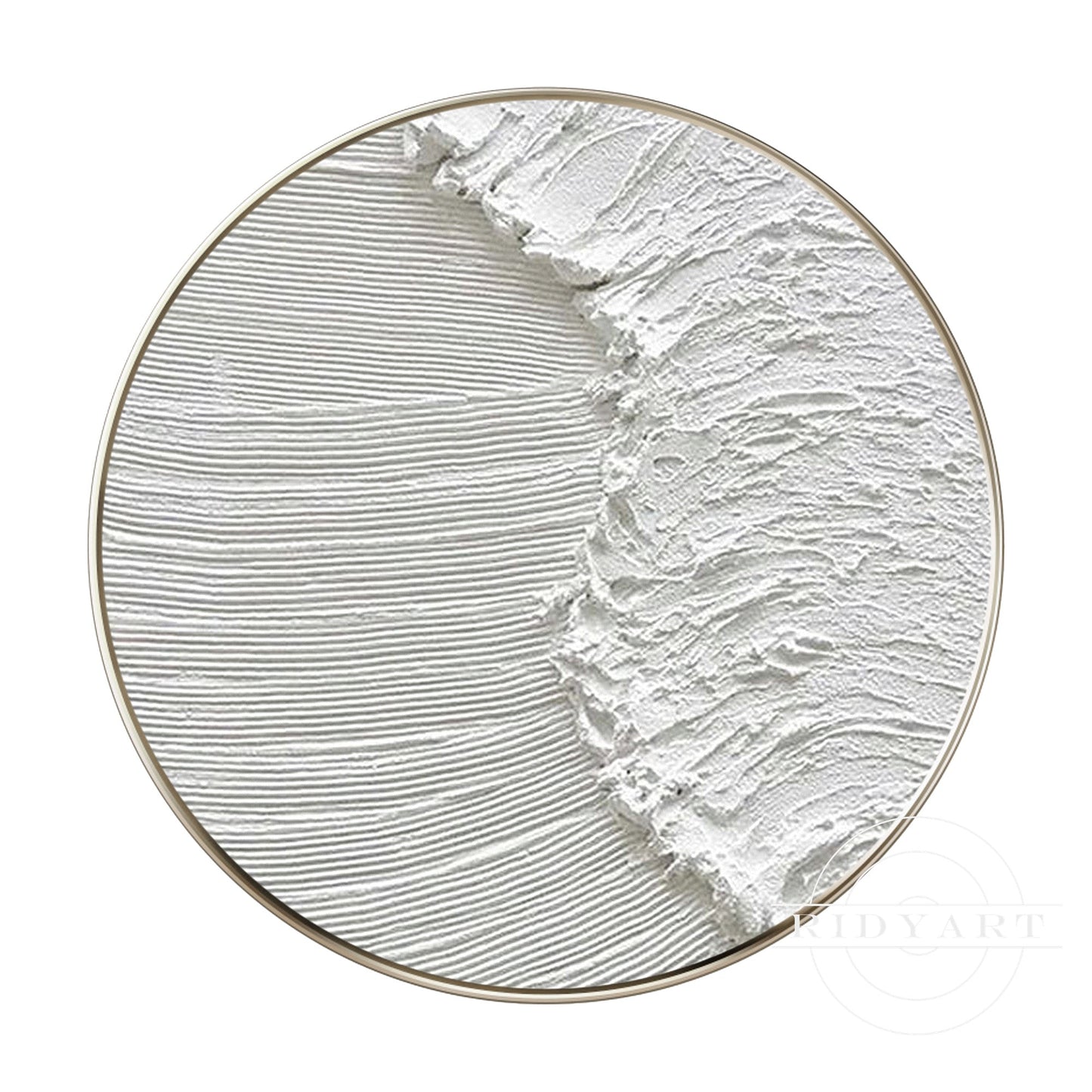 Minimalist Round Ocean Wall Art_0594