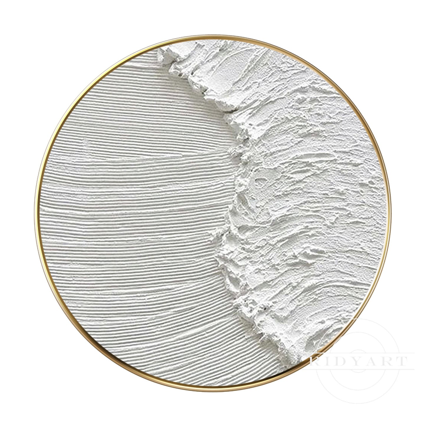 Minimalist Round Ocean Wall Art_0594