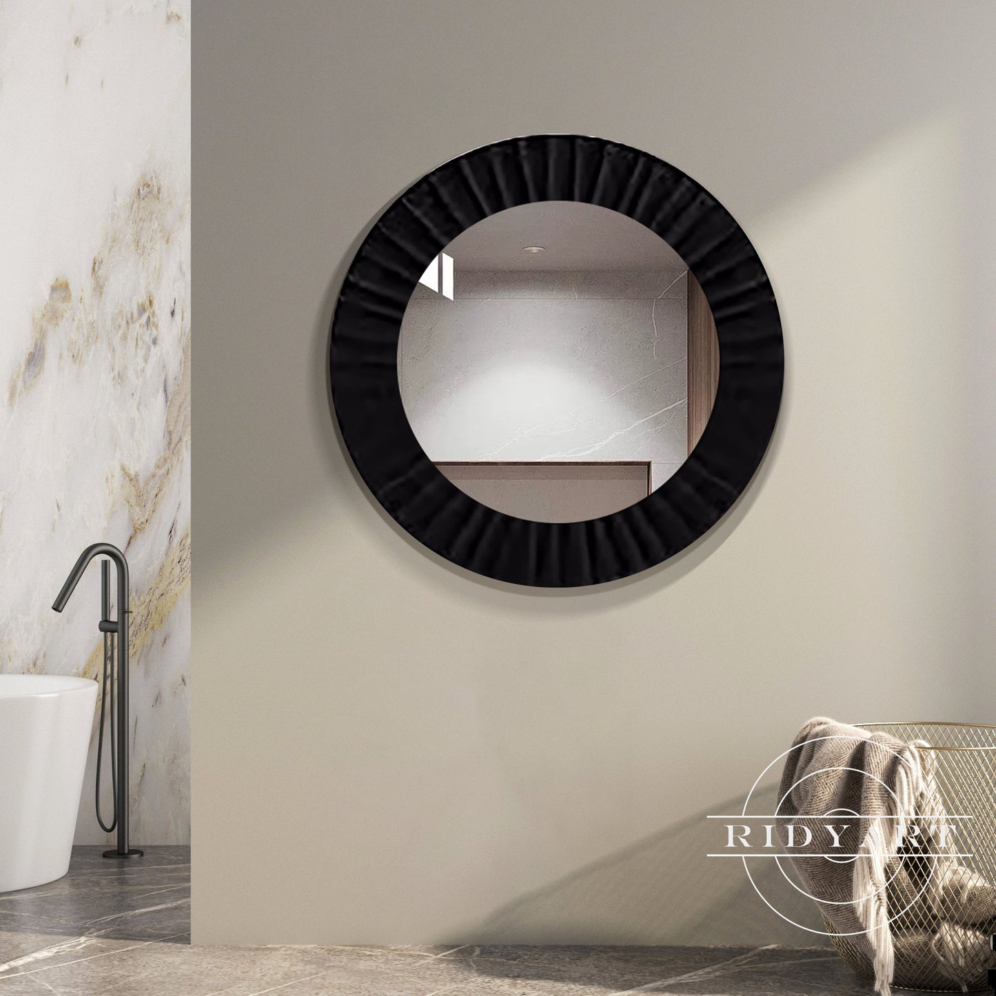 Wood Mirror wall art