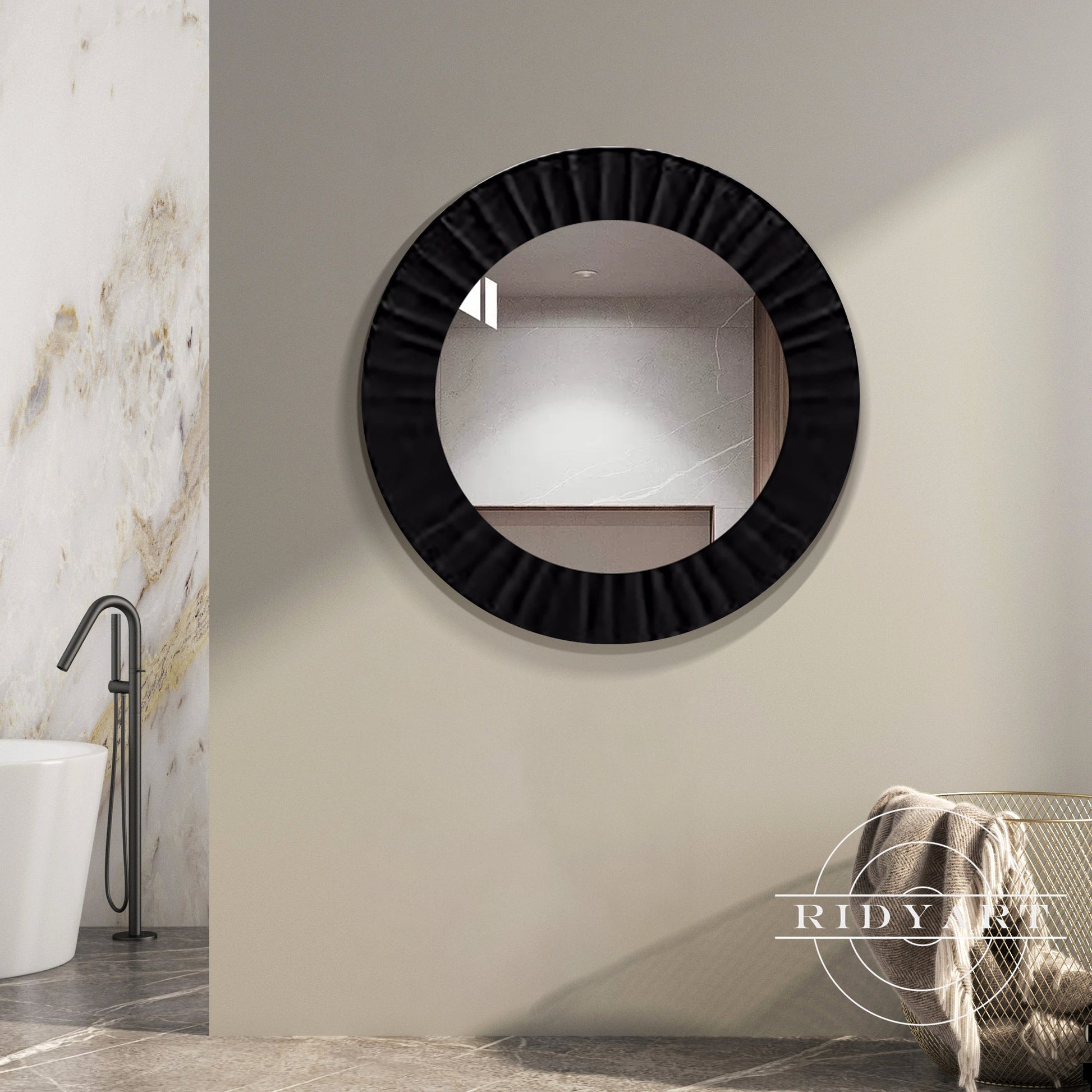 Wood Mirror wall art