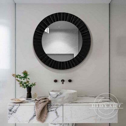 Wood Mirror wall art