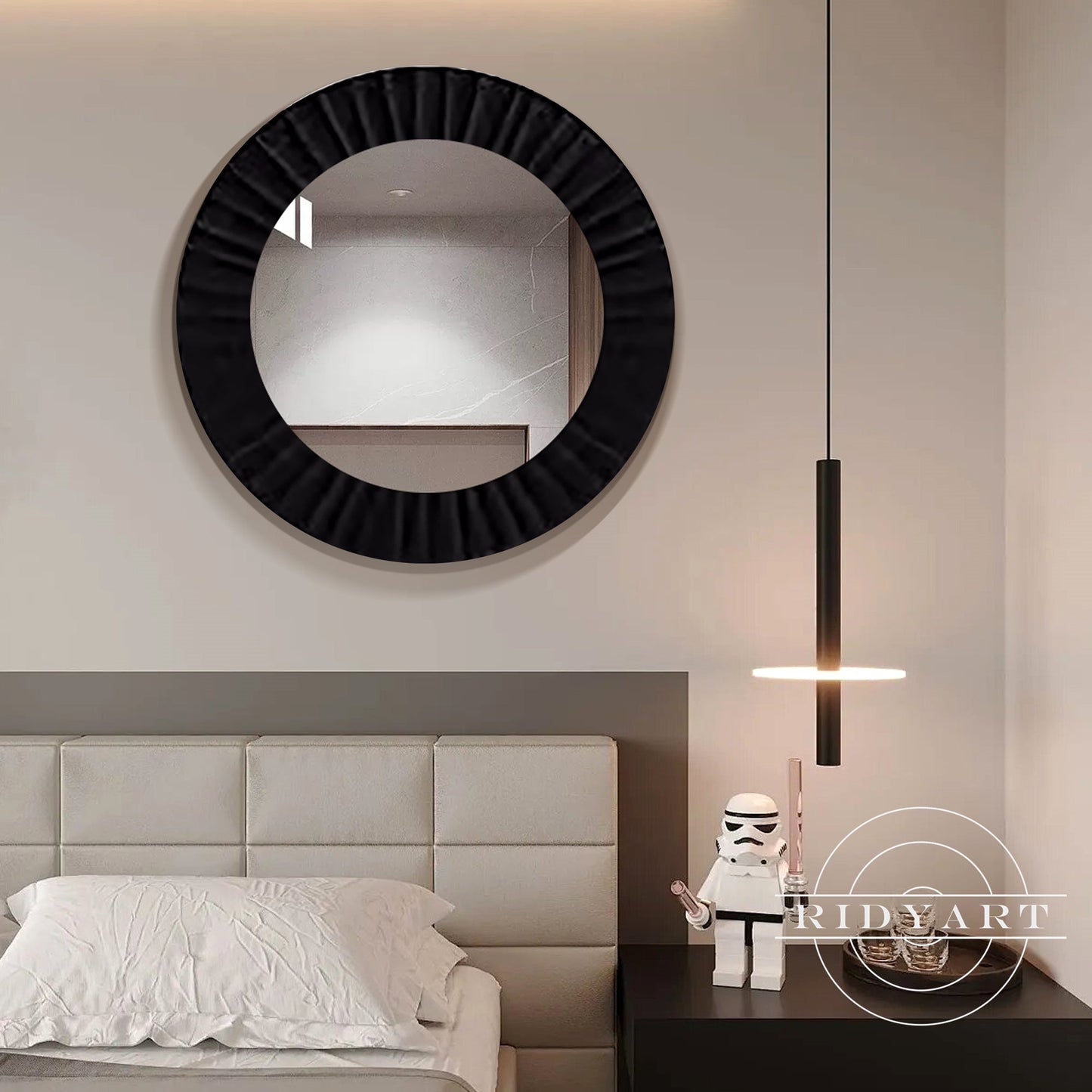 Wood Mirror wall art