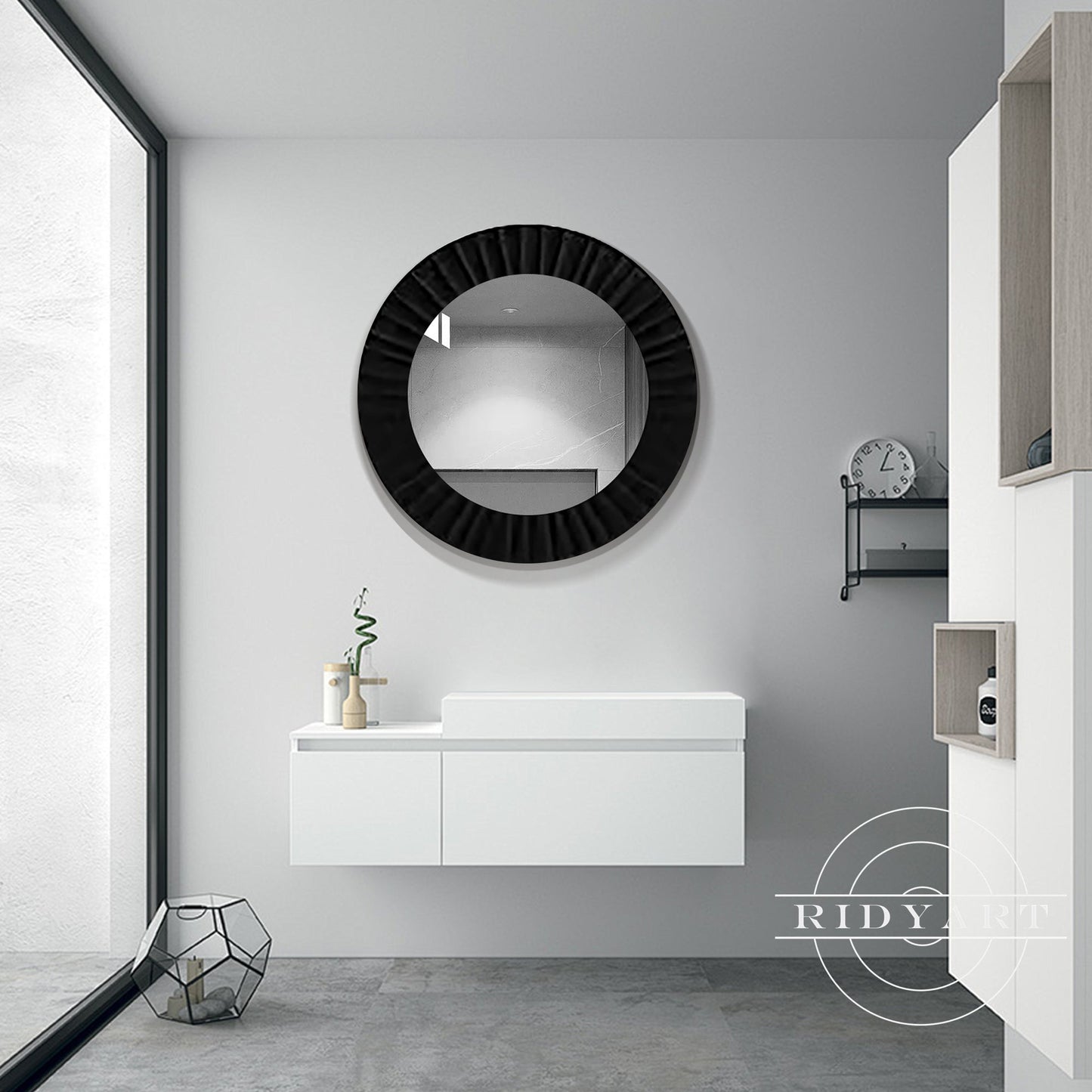 Wood Mirror wall art