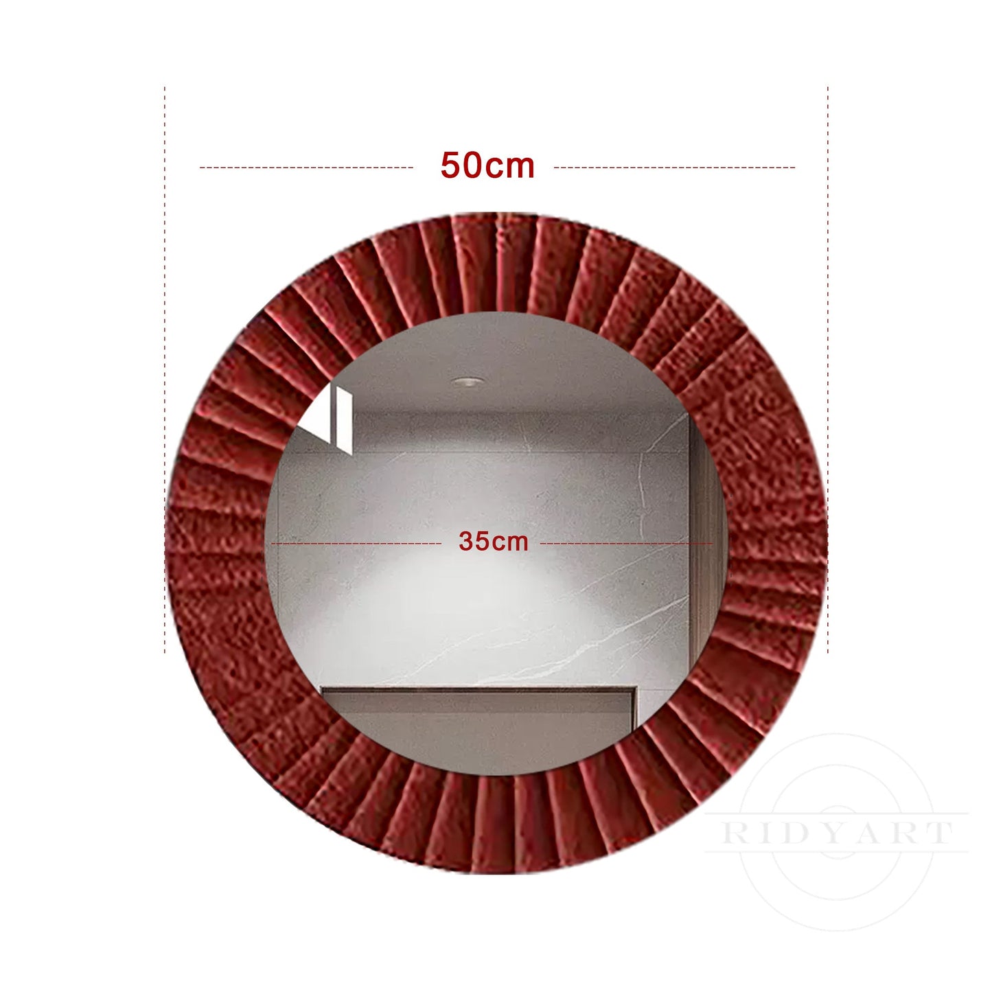 Wood Art Mirror-X0725