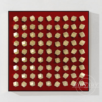 Wood wall art_7artfine054