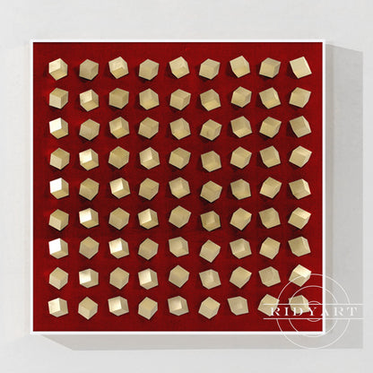 Wood wall art_7artfine054