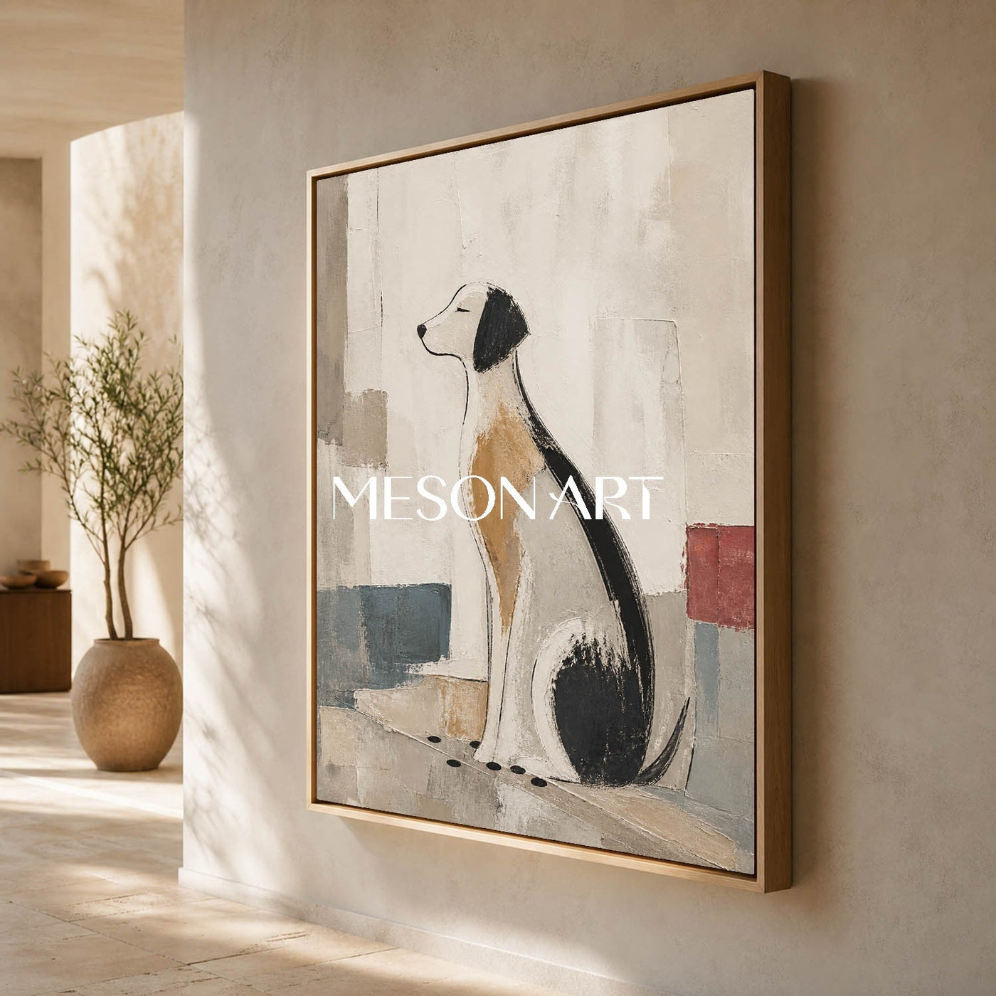 Silent Companion Abstract #MA291