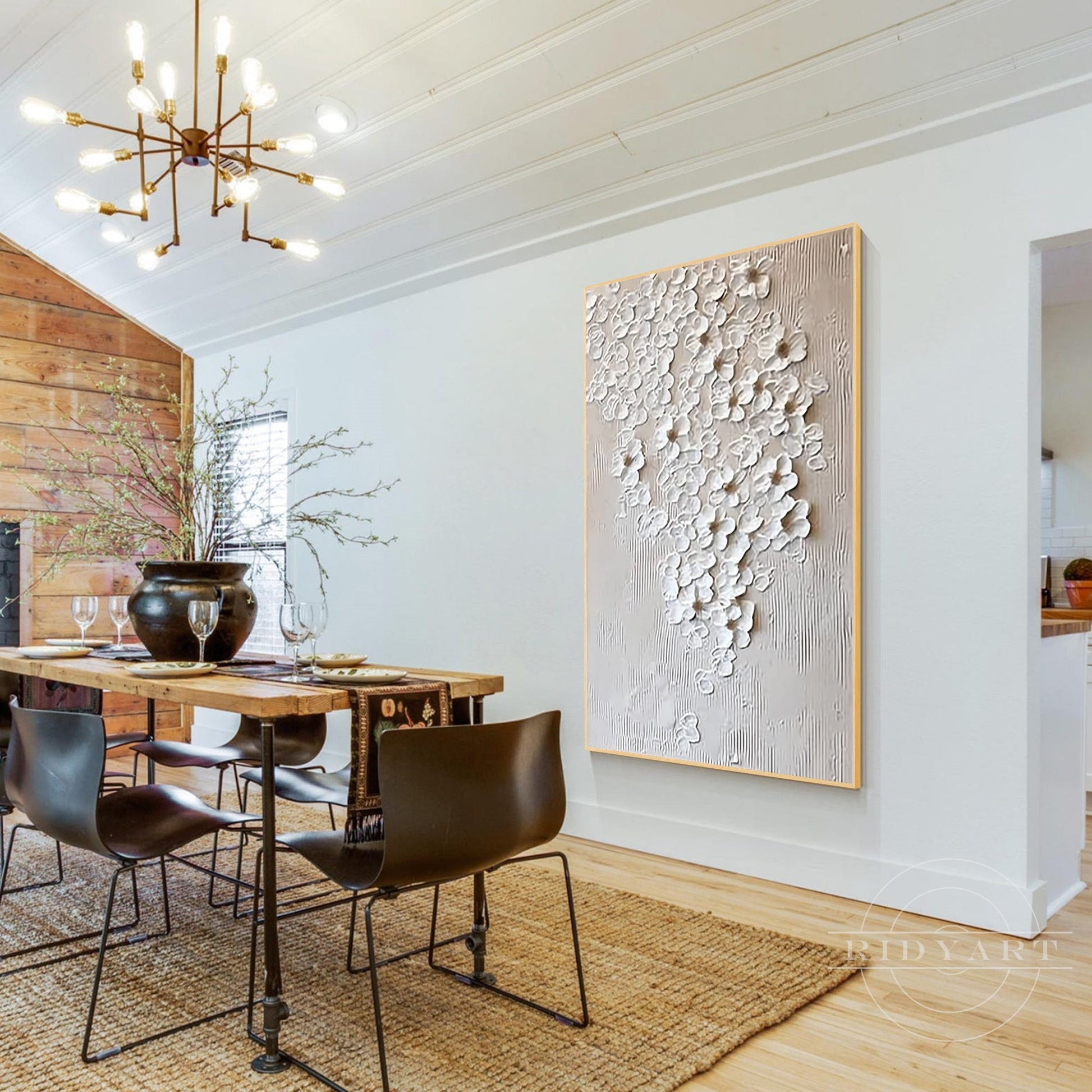 Flower wall art_7art033