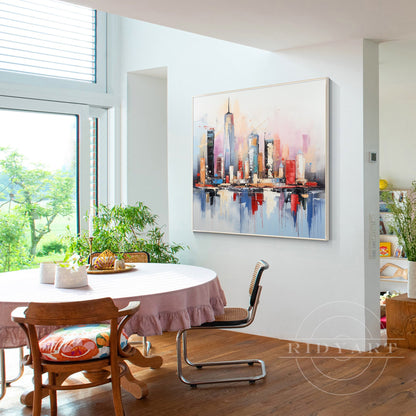 New York Skyline Painting_039