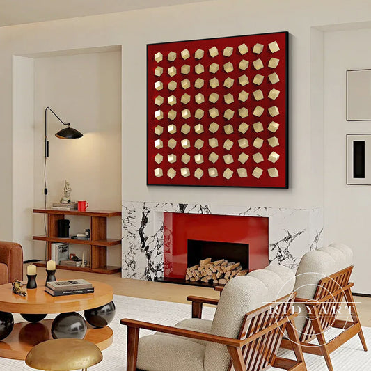 Wood wall art_7artfine054