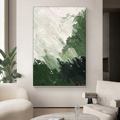 Abstract Green Wall art