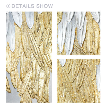 Feather wall art