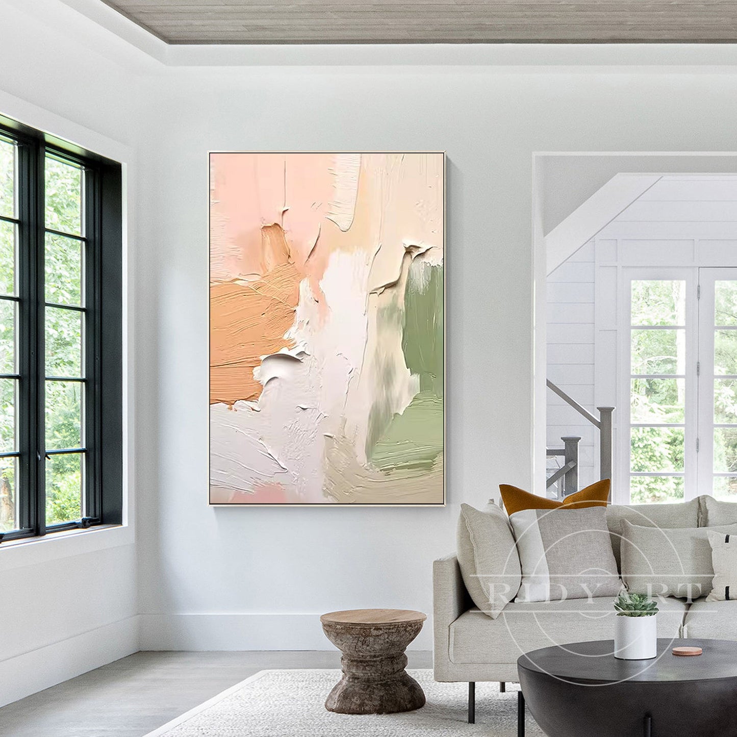 Creamy Abstract Painting_Baus01