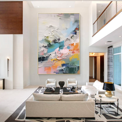 Pastel Abstract wall art