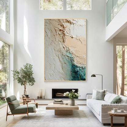 Abstract ocean wall art_7art824
