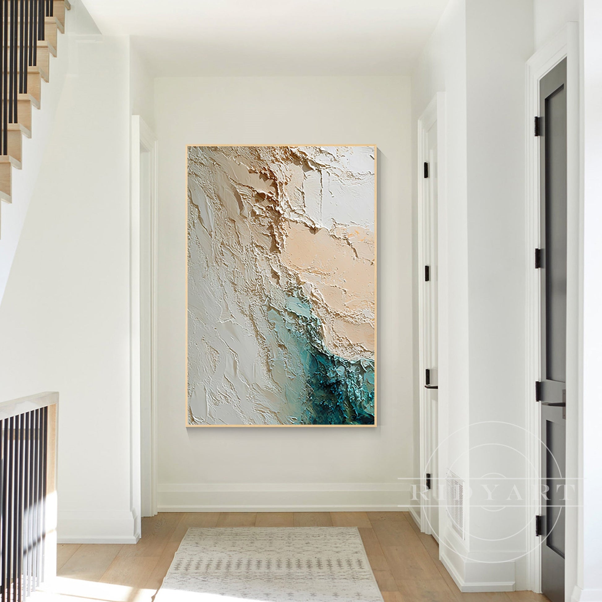 Abstract ocean wall art_7art824